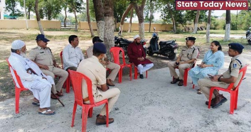 शाजापुर ईदगाह का अधिकारियों ने किया निरीक्षण, शनिवार सुबह 8 बजे अदा होगी ईद की नमाज़