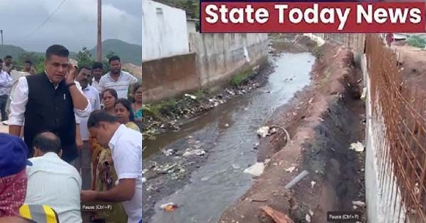 मानसून से पहले अलर्ट पर किरंदुल: कलेक्टर कुणाल दुदावत ने किया बाढ़ संभावित इलाकों का निरीक्षण, दिए सख्त निर्देश