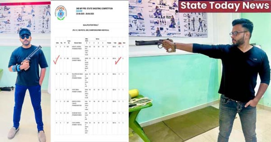 आयकर विभाग के अधीक्षक सोहन सिंह ने शूटिंग में रचाया इतिहास, ओपन इंडिया प्रतियोगिता के लिए हुए चयनित